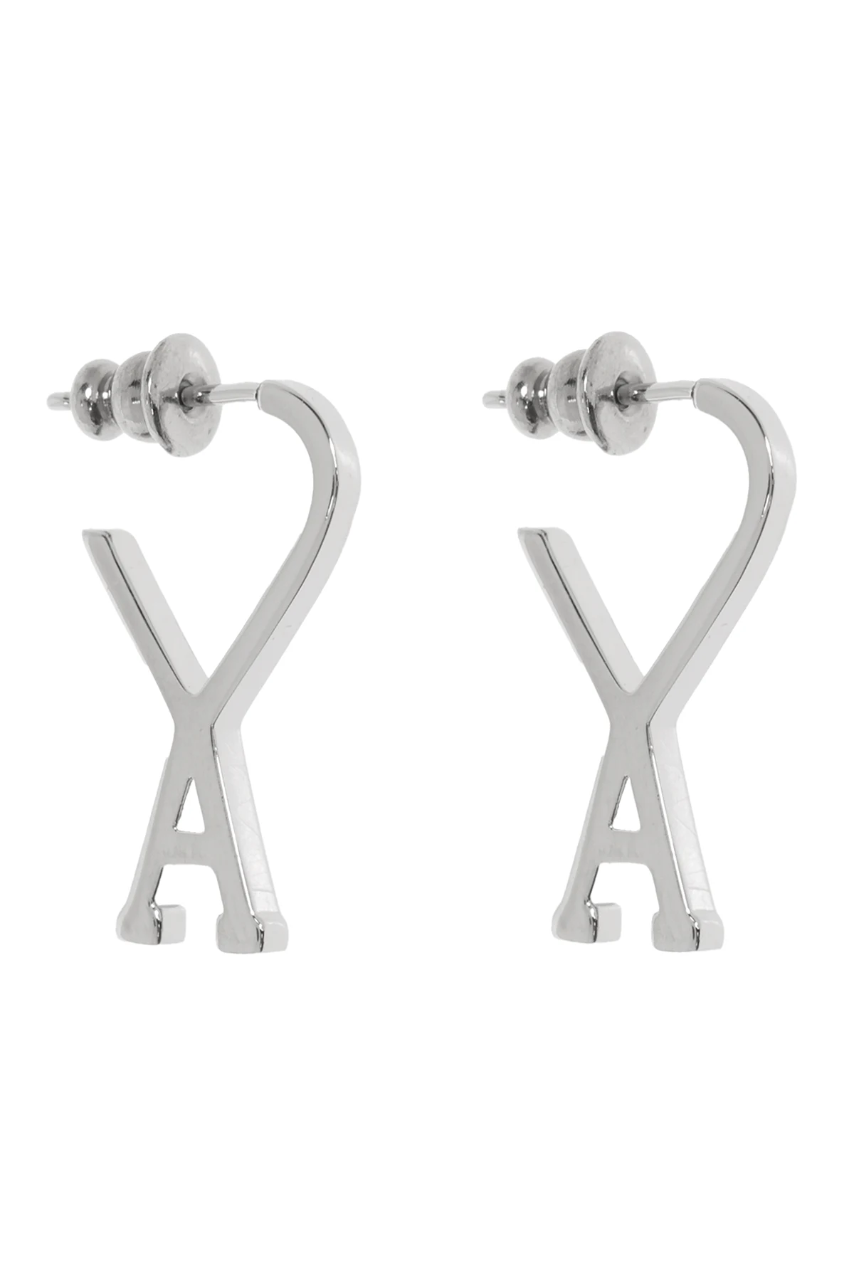 SILVER Brass Earrings