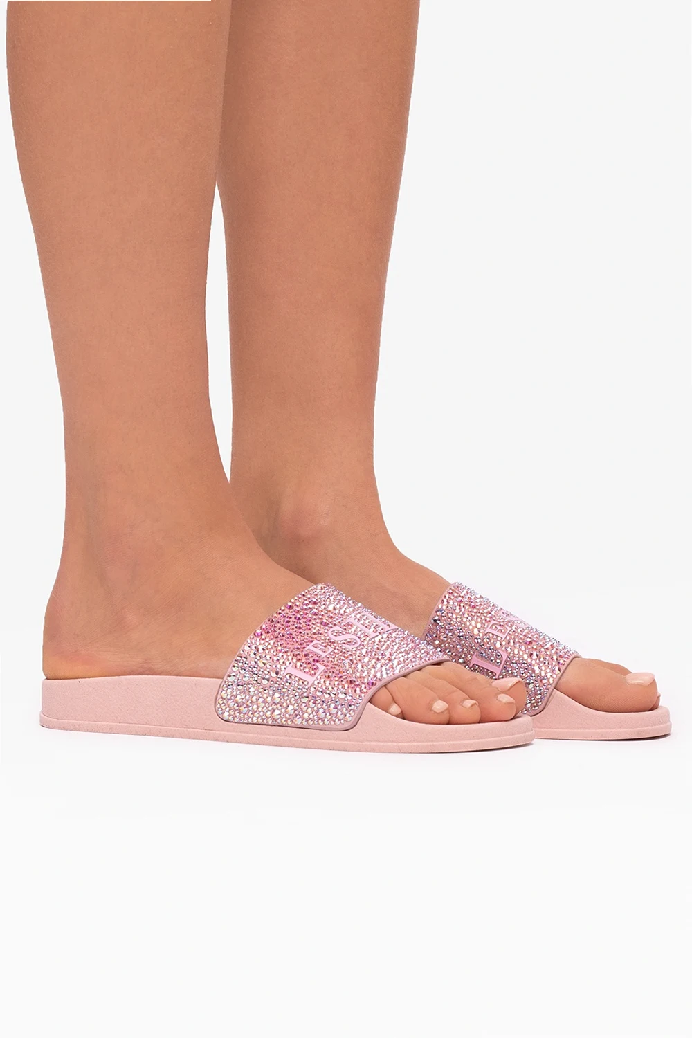 Klapki z logo ‘Prince’