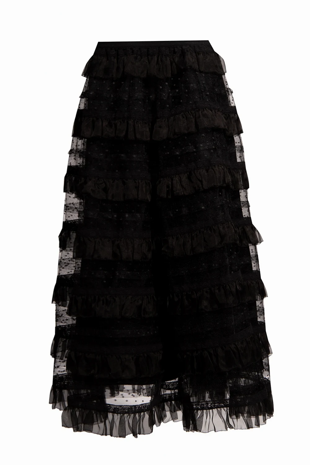 Spódnica z falbanami