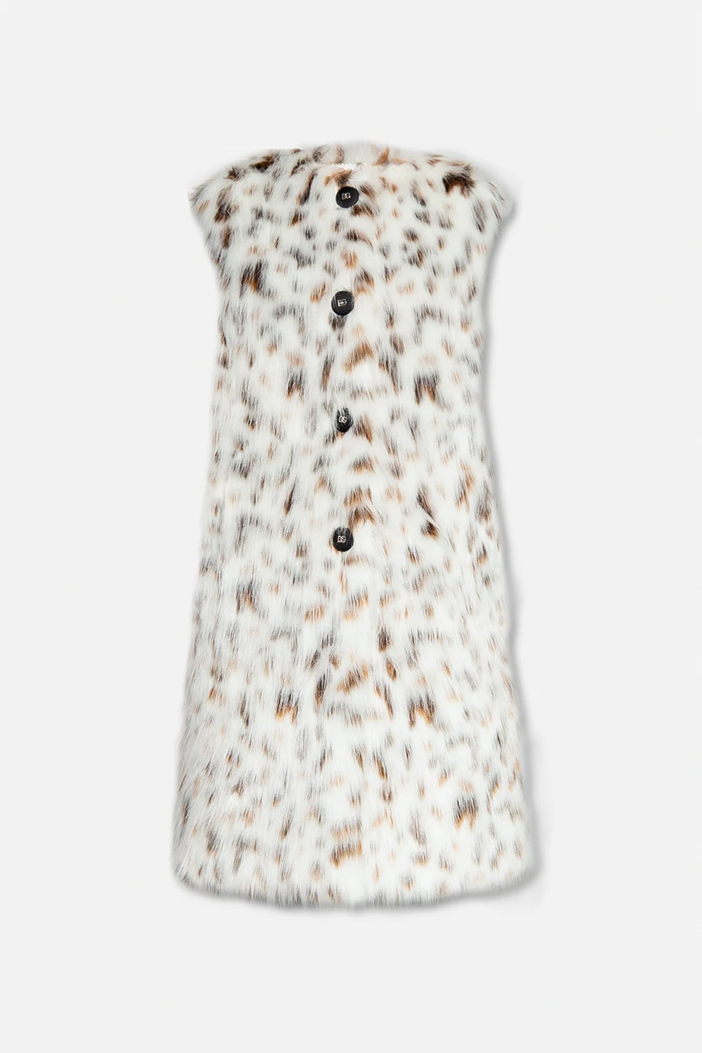 Faux fur vest