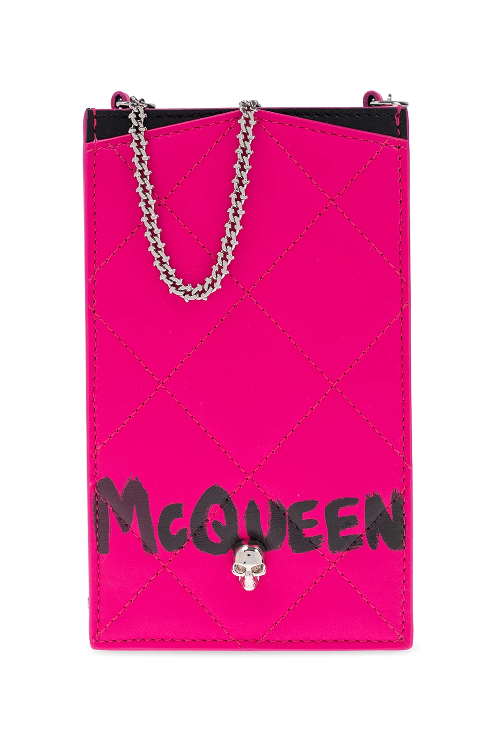 Phone holder with chain