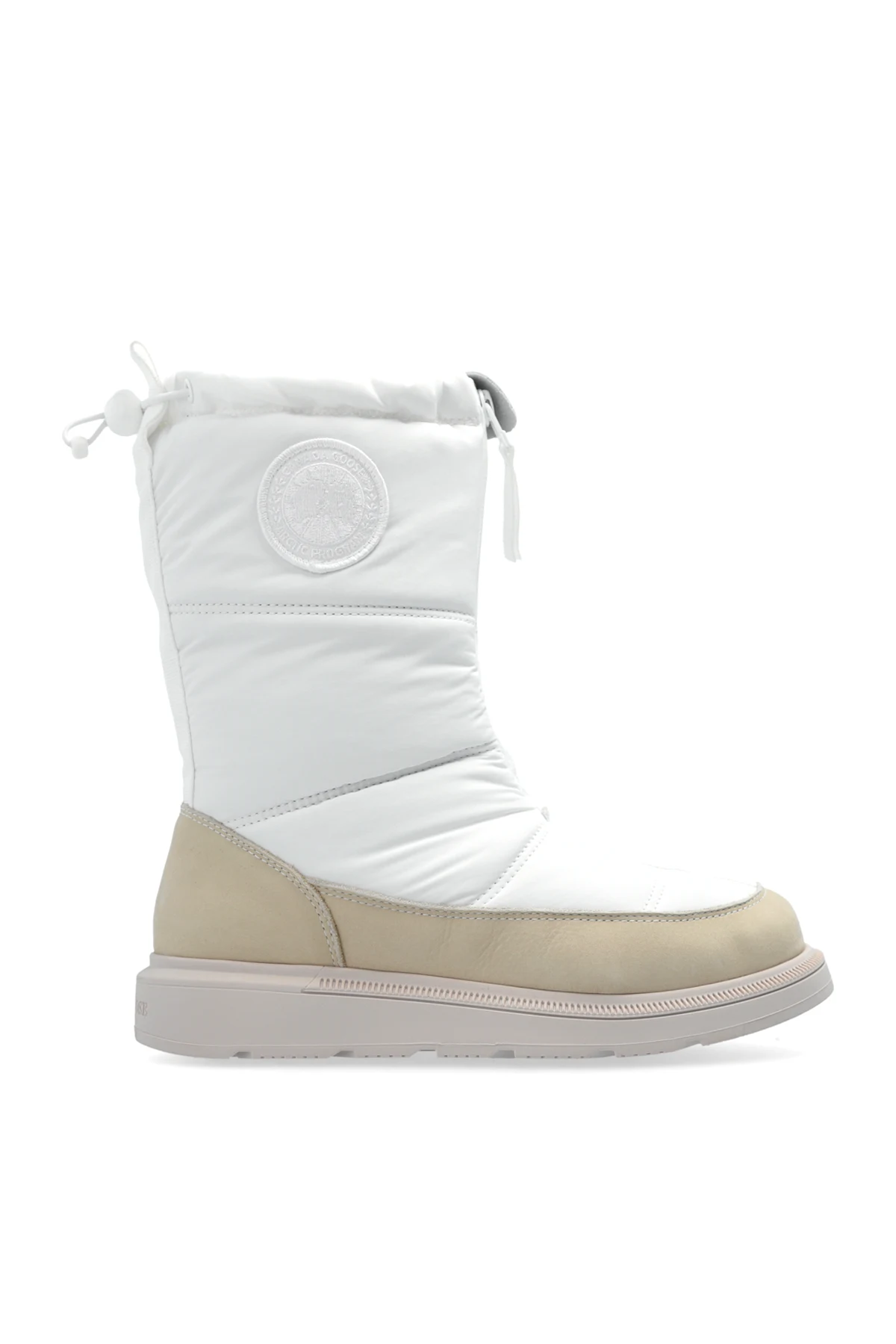 BIAŁY  Śniegowce z logo `Cypress`