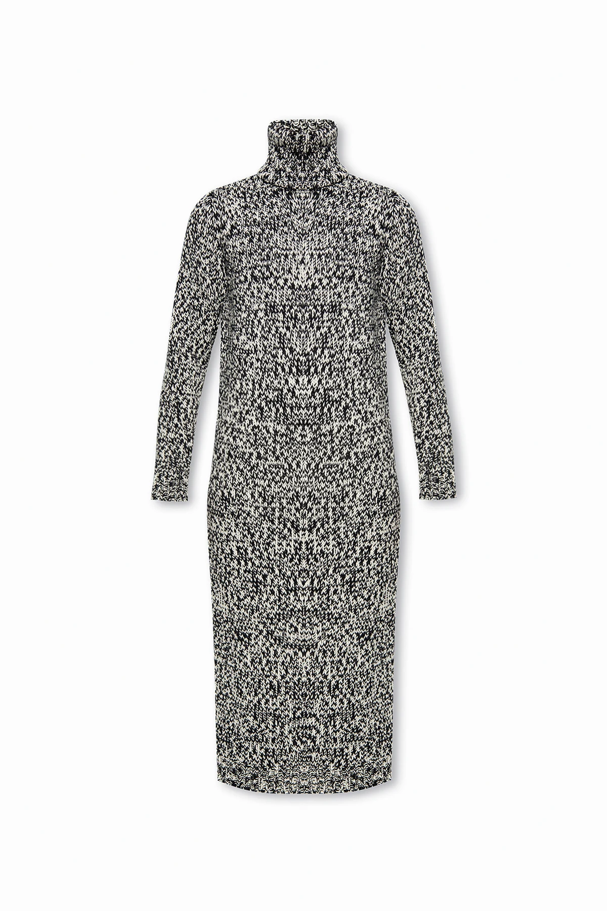 Long turtleneck sweater