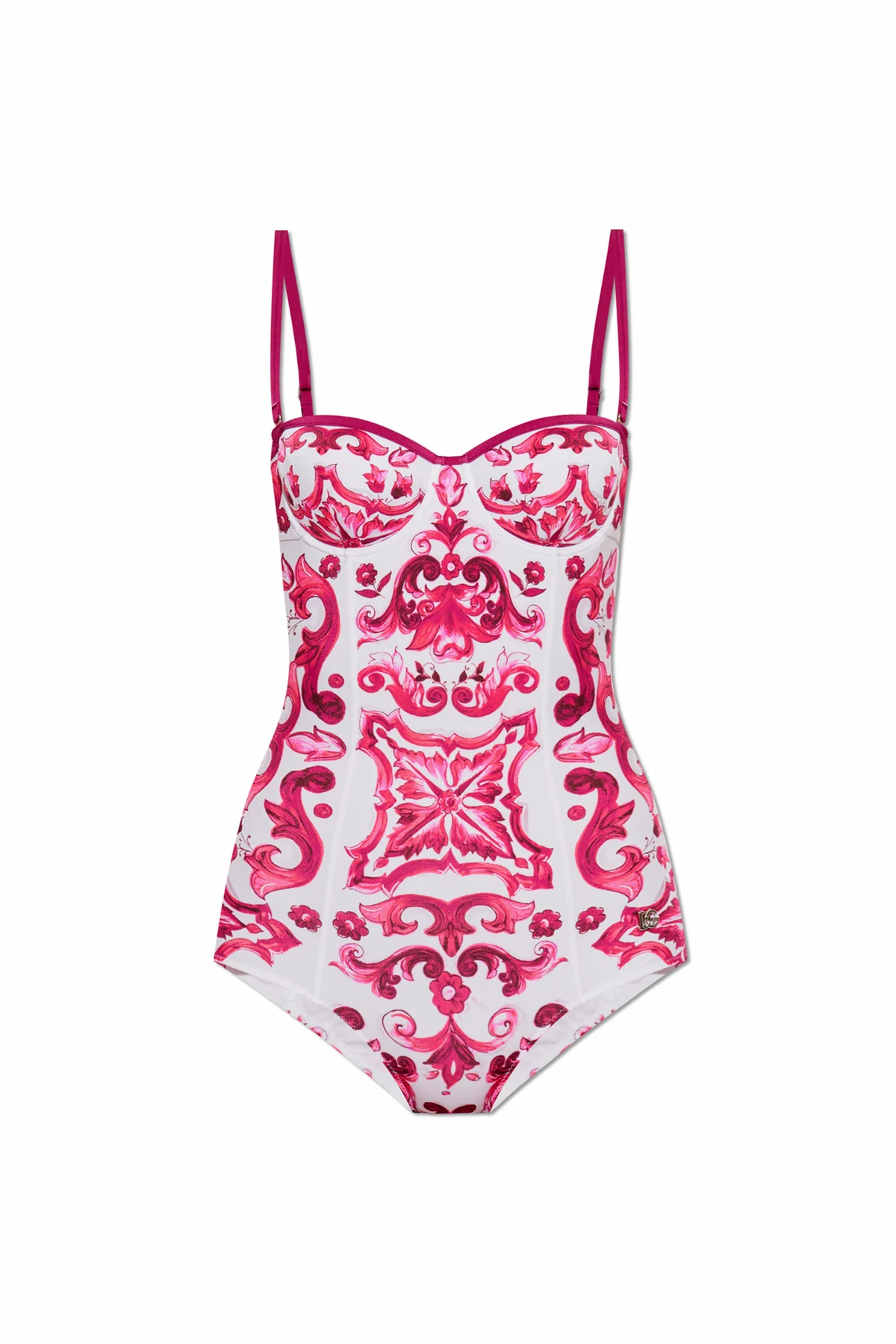 PINK Suit with Majolica pattern