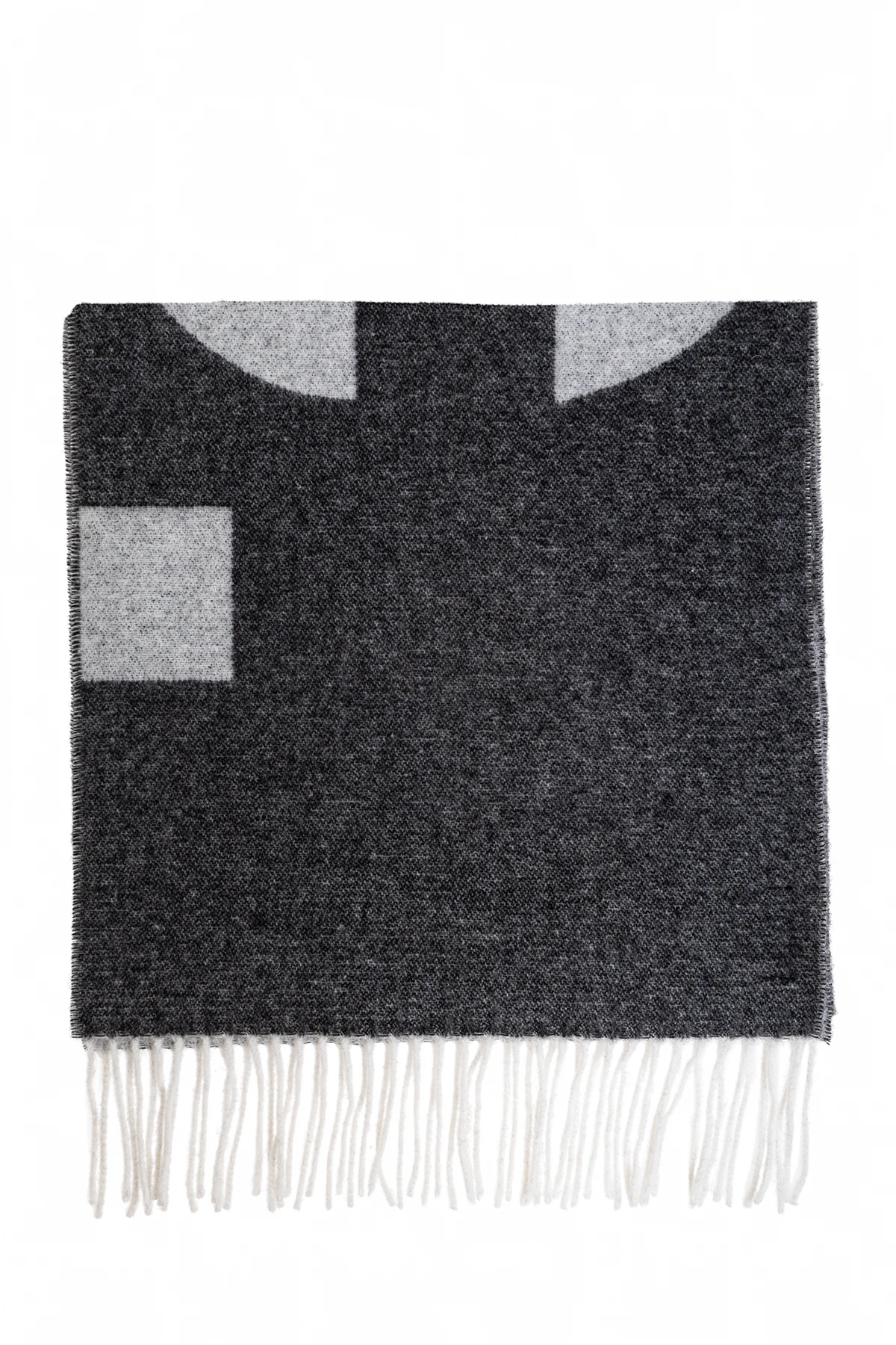 GREY Wool scarf Malo