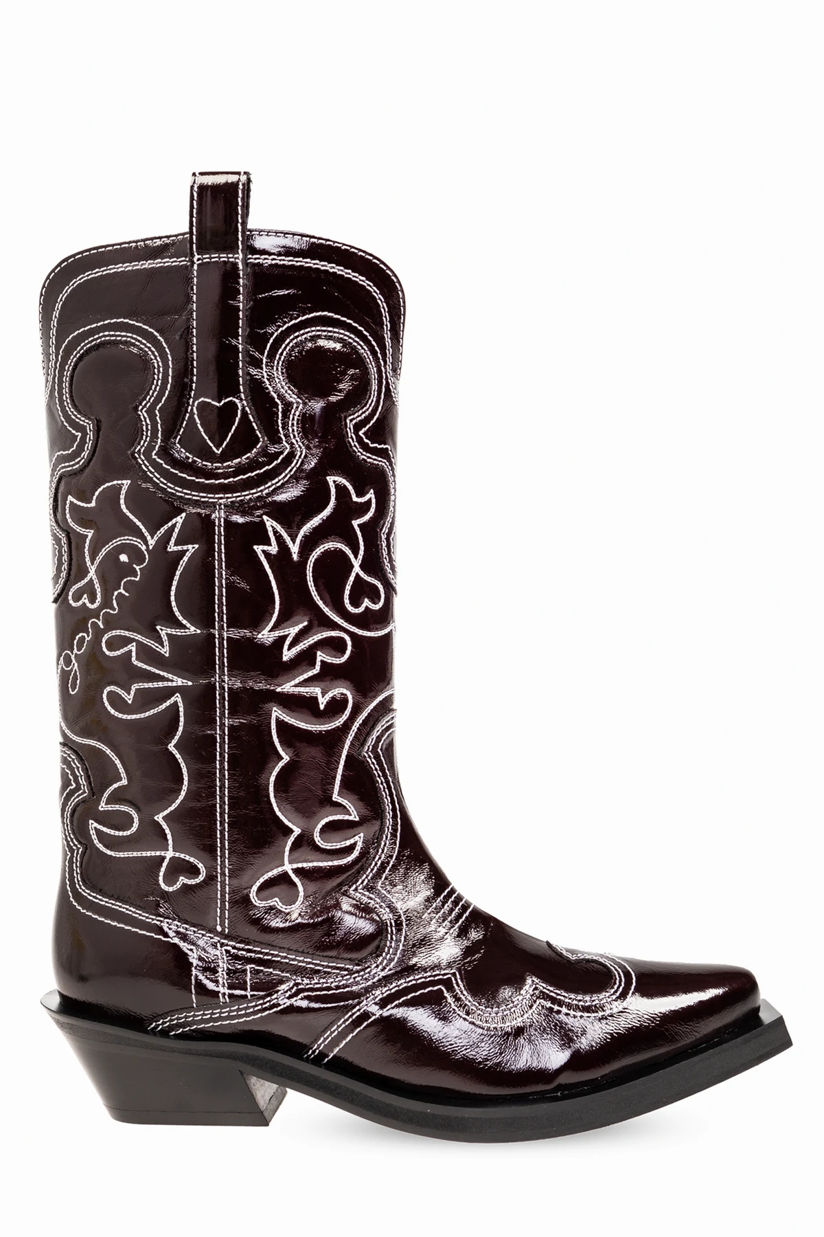 Kowbojki z wyszytym wzorem