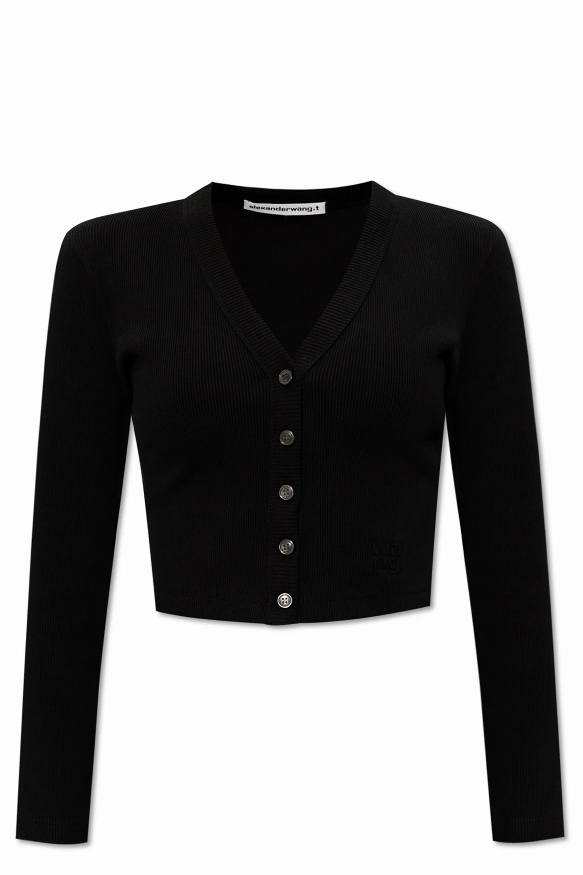 Short Ribbed Cardigan