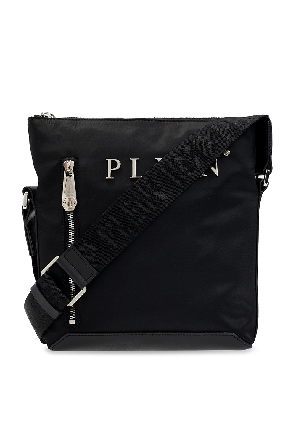 Shoulder bag with logo