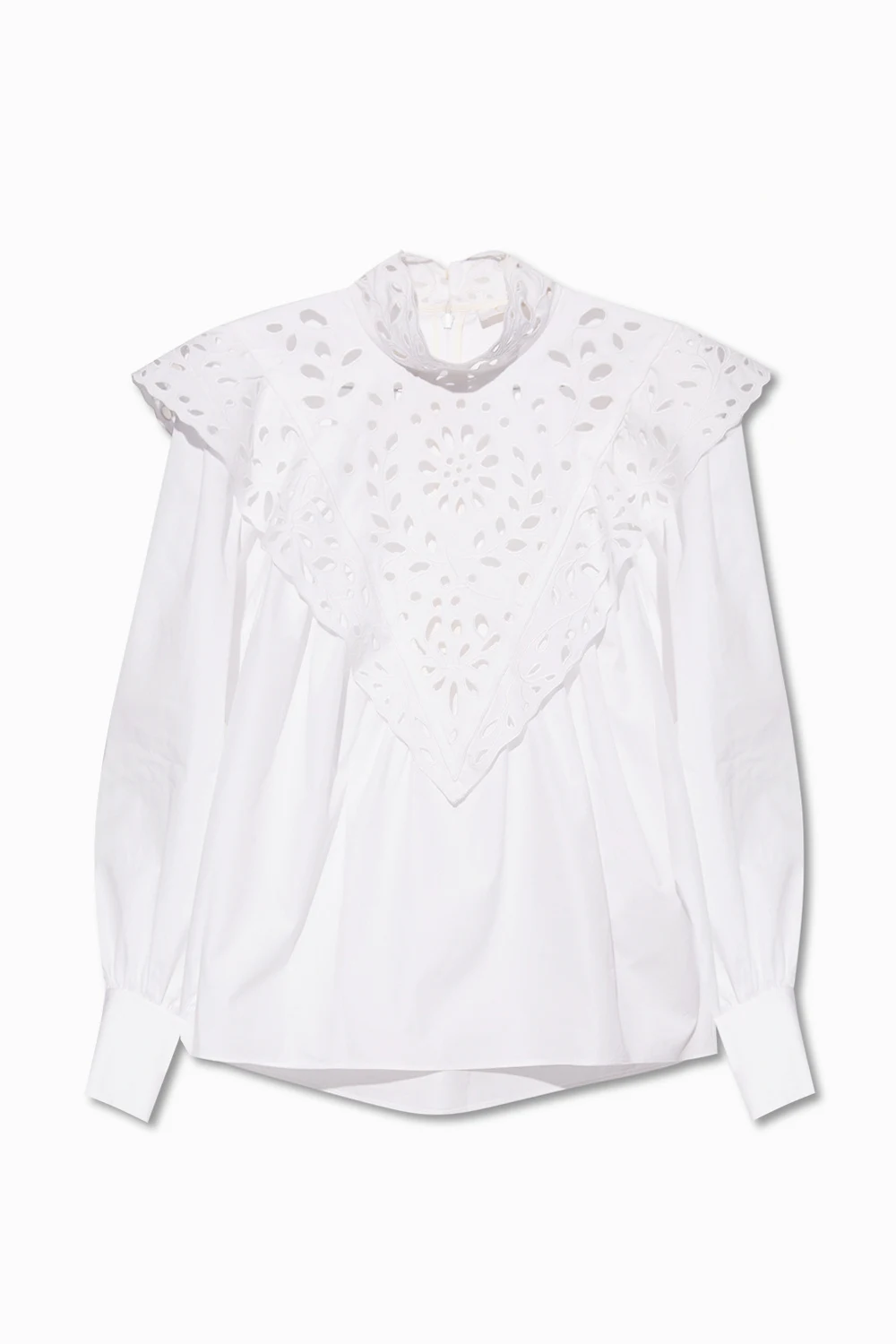 Top with standing collar