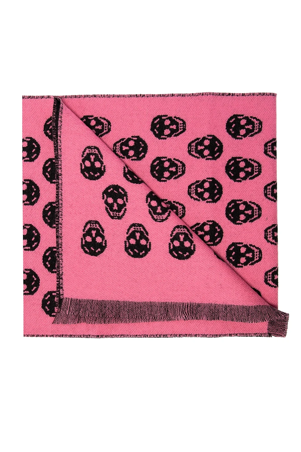 Skull motif scarf