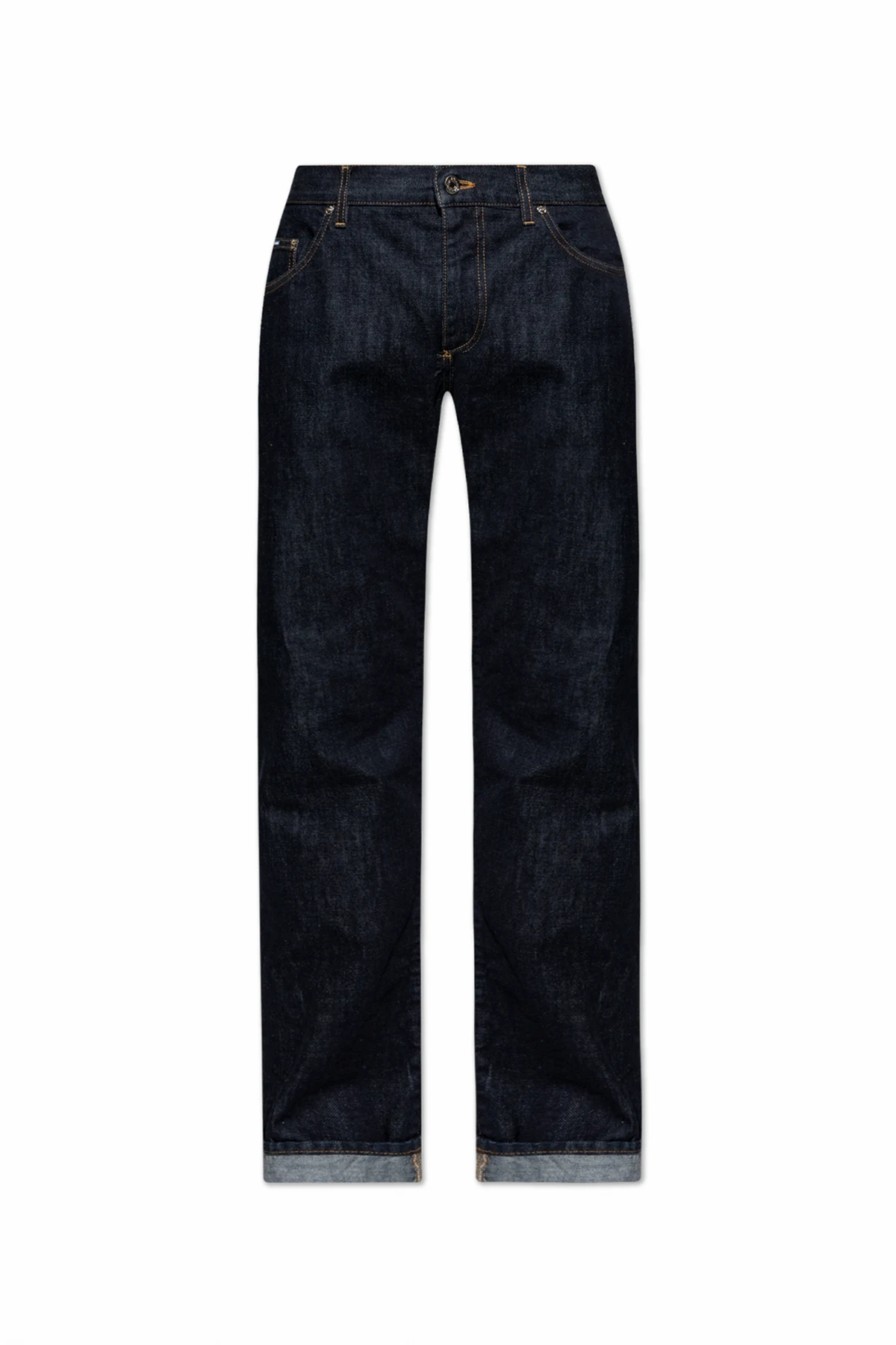 NAVY BLUE Jeans with logo