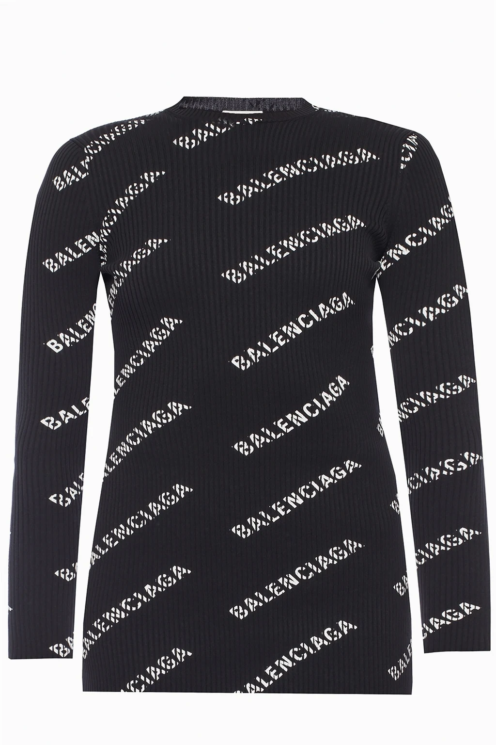 Ribbed top with logo