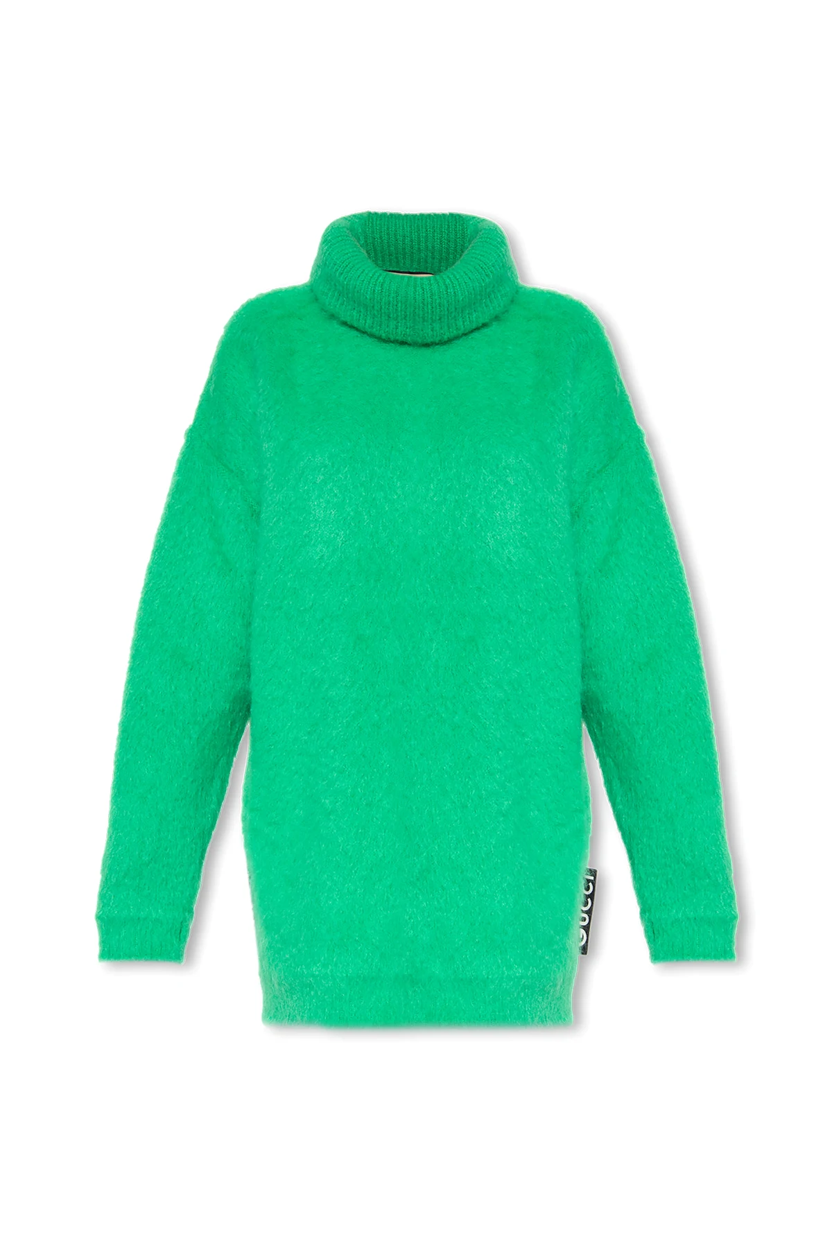Moherowa sukienka typu ‘oversize’