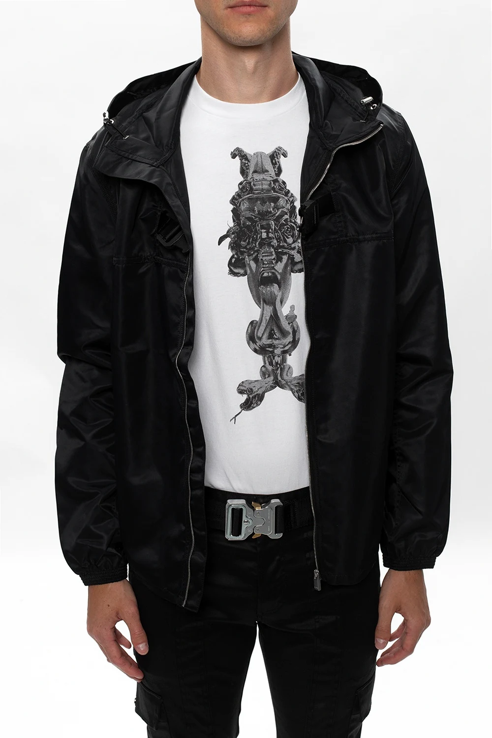 Belt with signature buckle