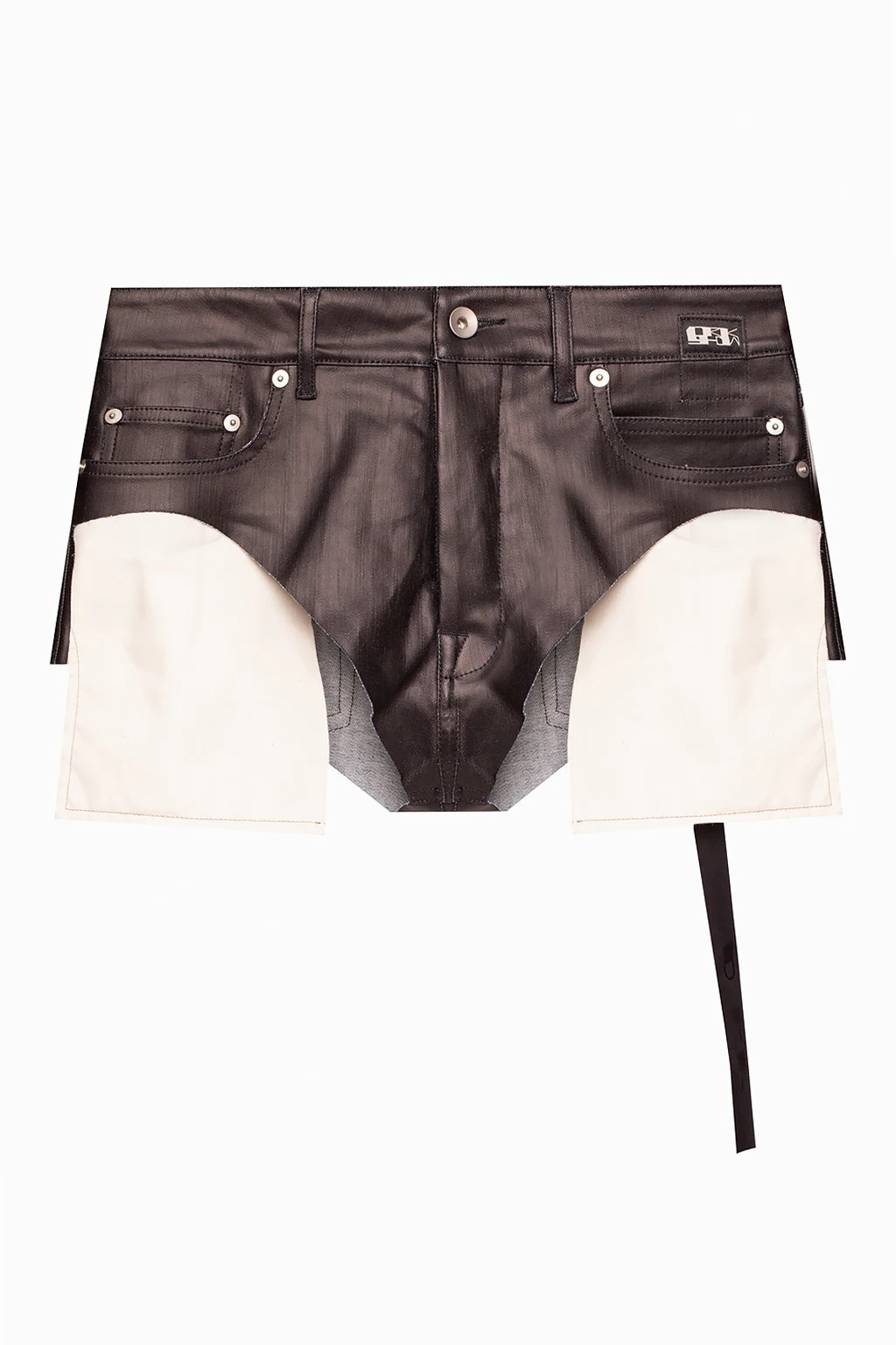 Shorts with cut-outs