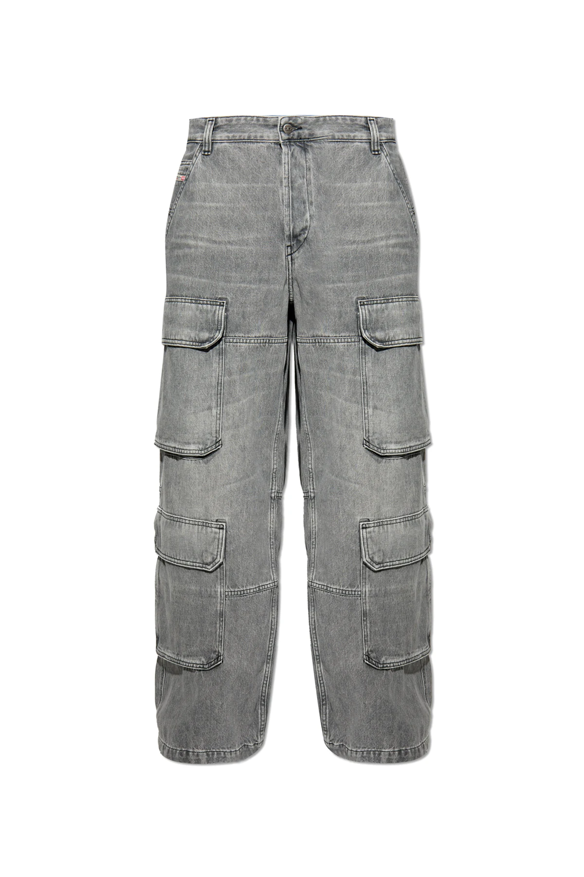SZARY Jeansy `D-TOUCH-CARGO L.32`
