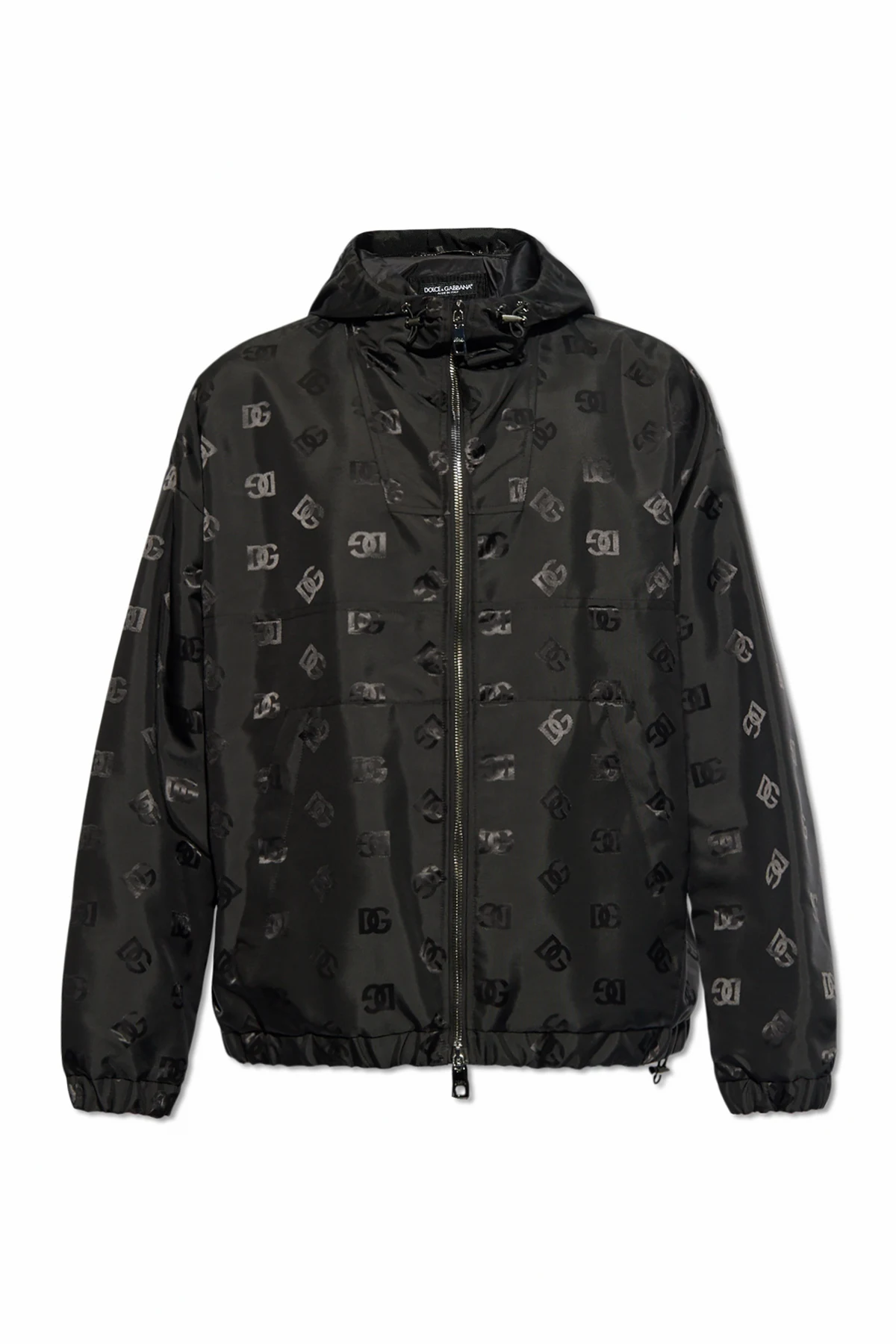 BLACK Monogrammed jacket
