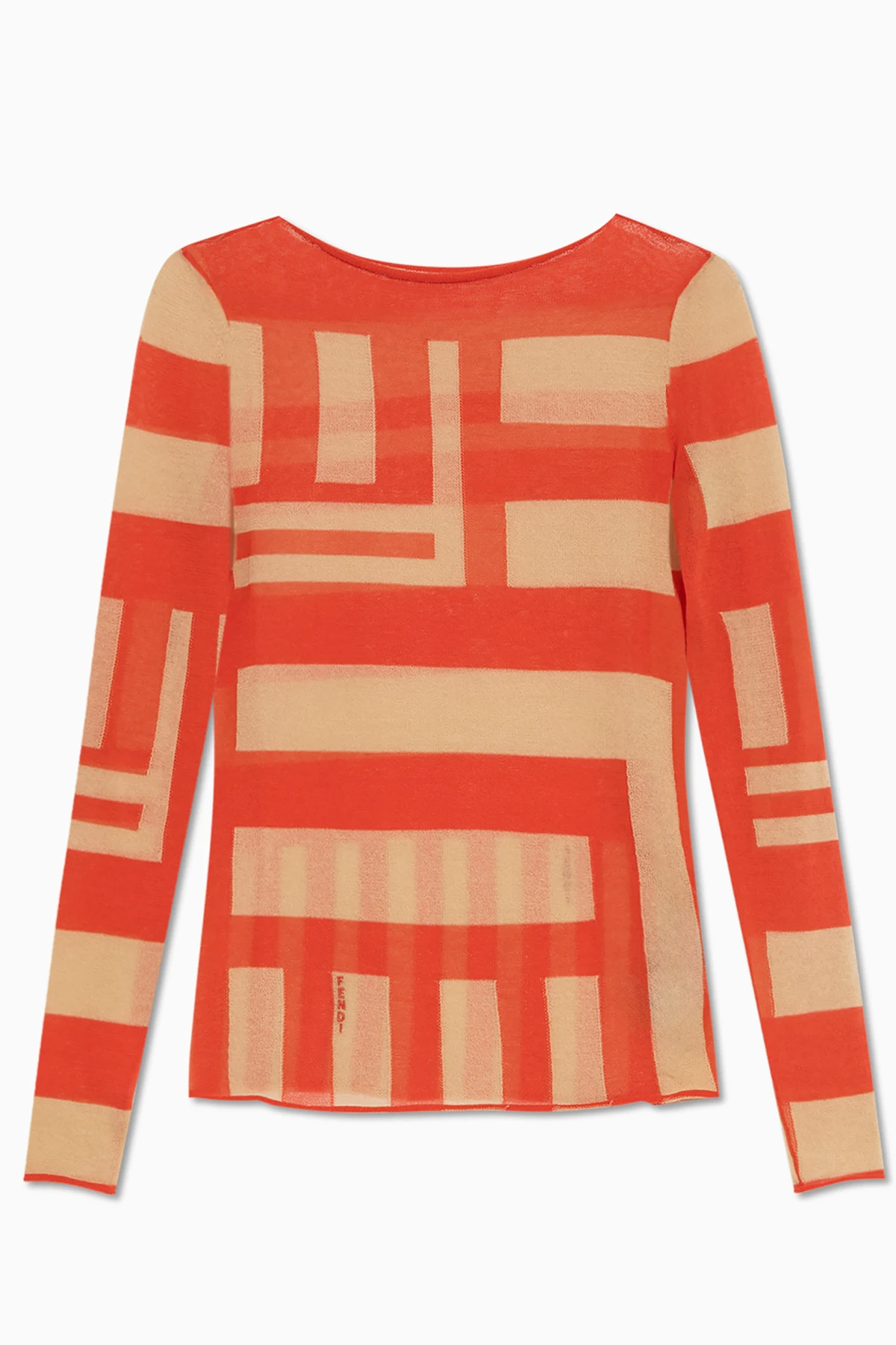 Sweter z monogramem