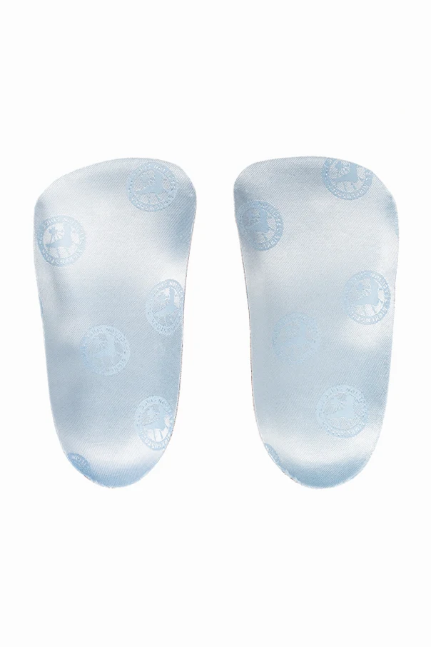 light blue ‘Blue Footbed’ insole