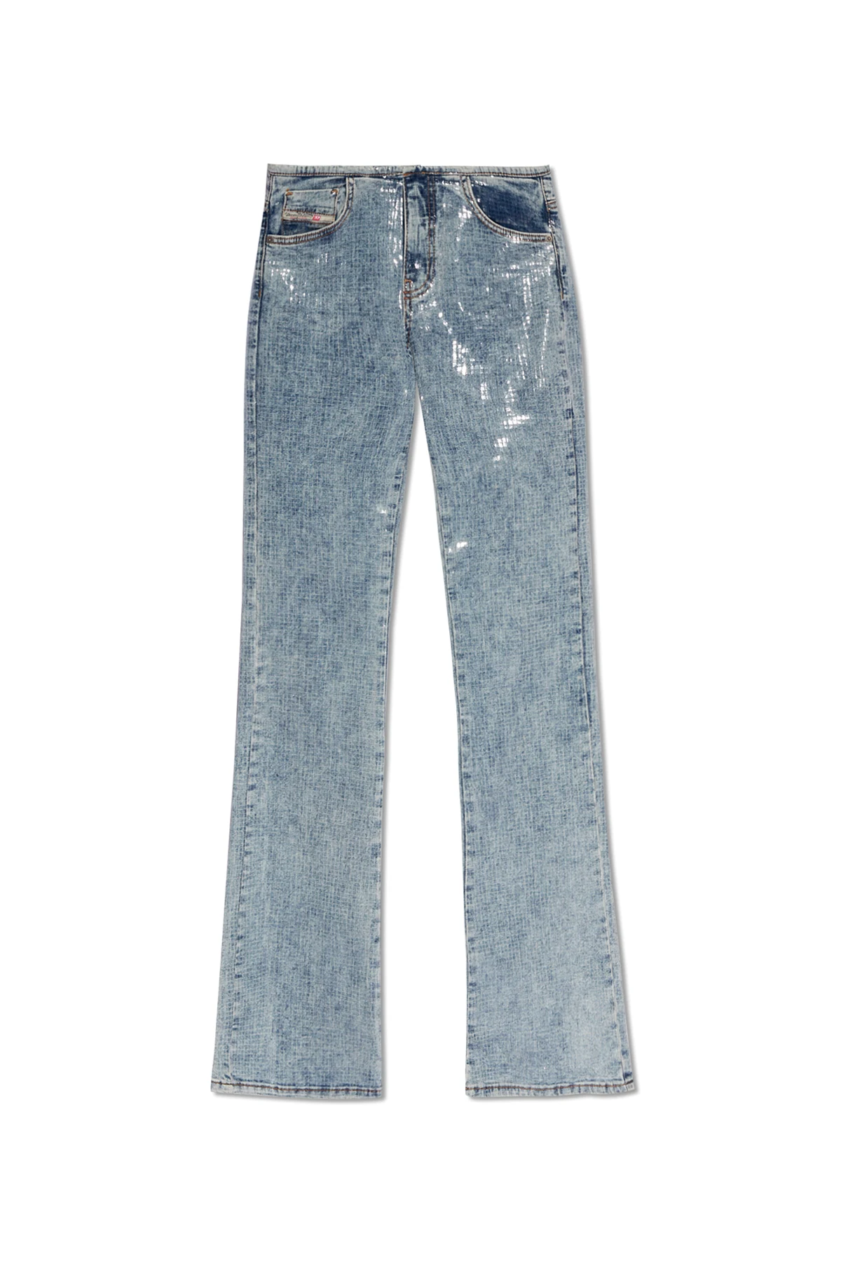 ‘D-SHARK-S‘ low-rise jeans