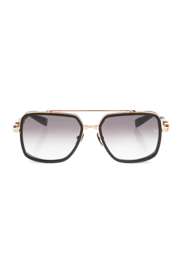 BROWN Square frame sunglasses