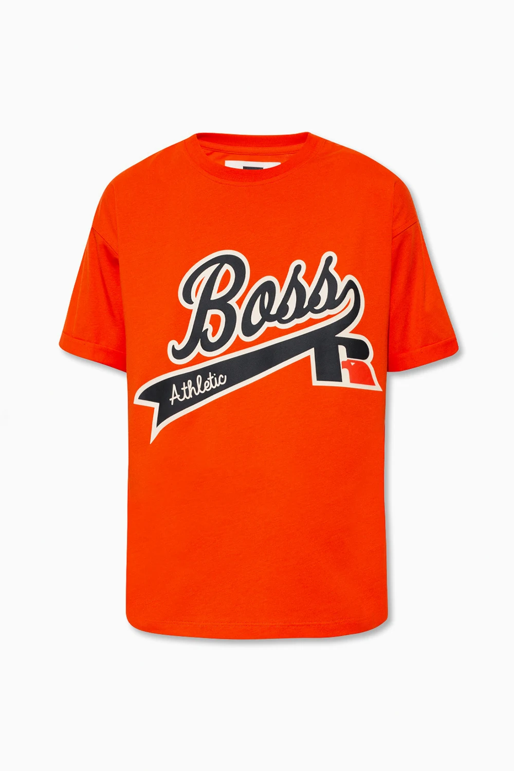 T-shirt with velvet logo