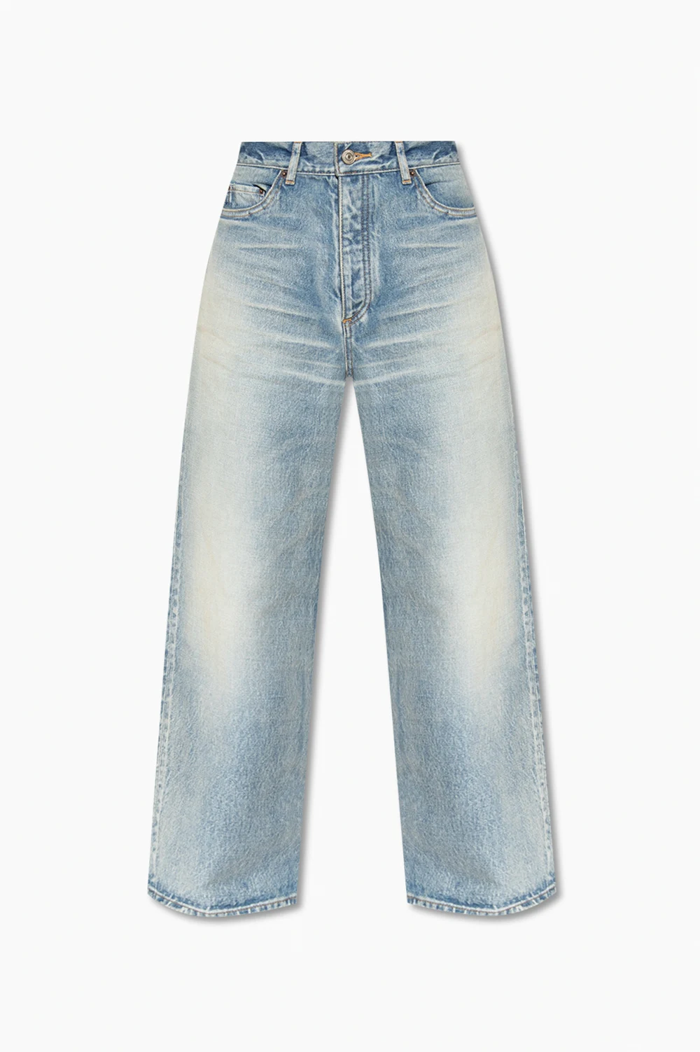 Distressed jeans