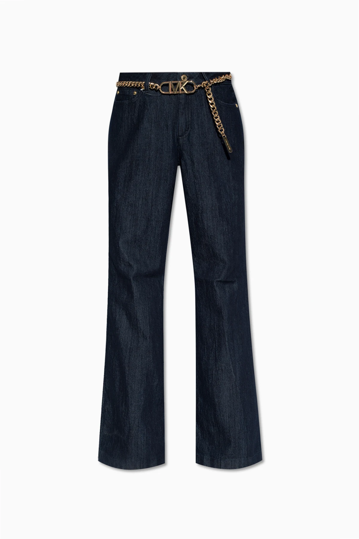 Jeans with chain