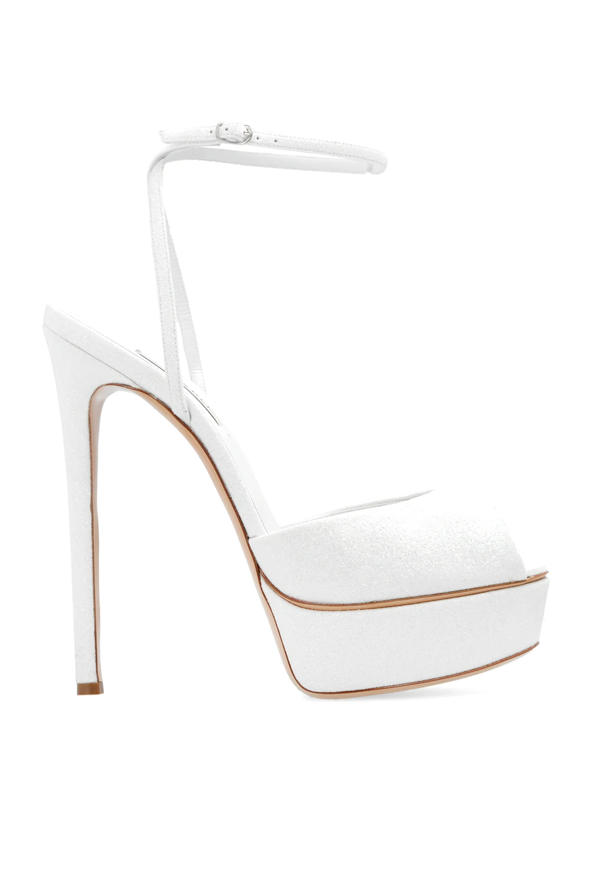 ‘Flora Jolly’ satin platform sandals