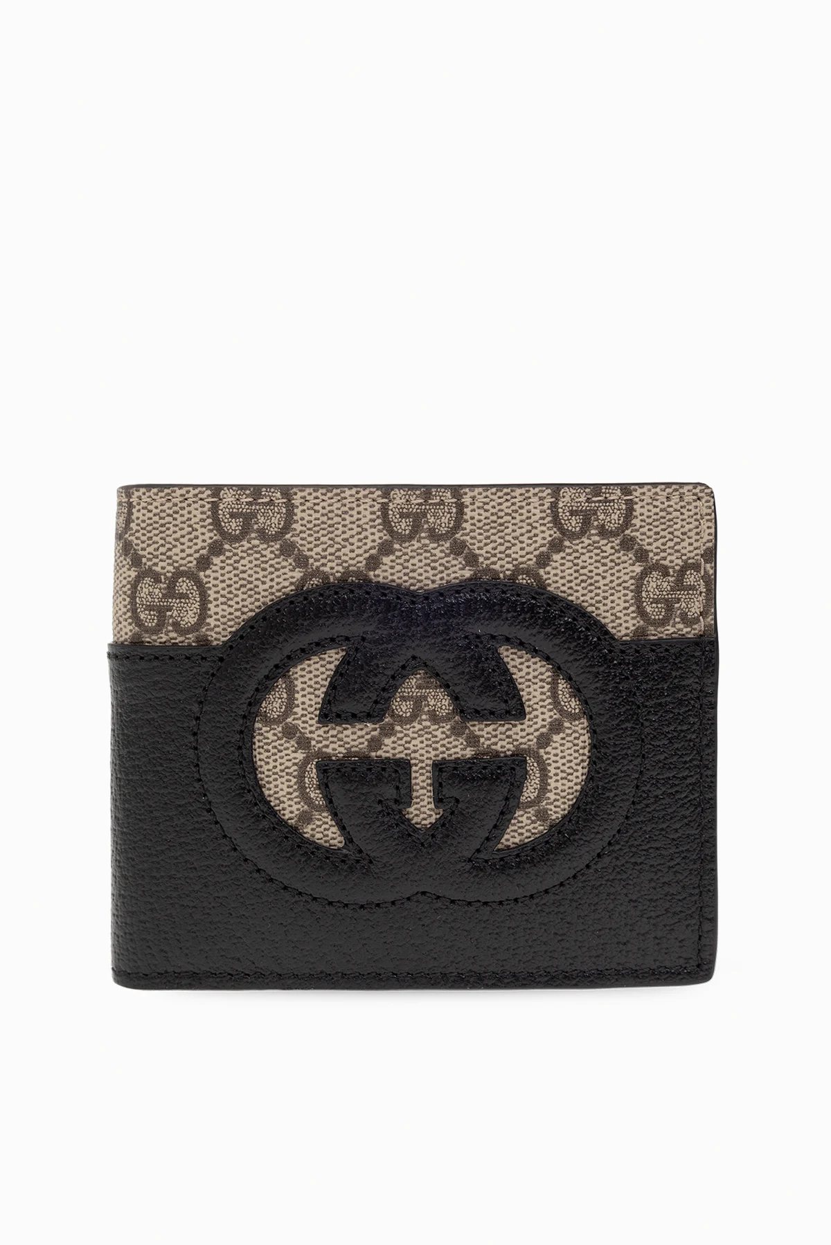 Bifold wallet with logo