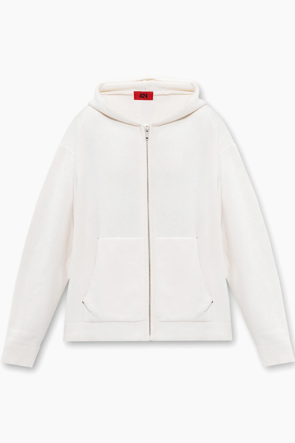 Wełniana bluza z kapturem