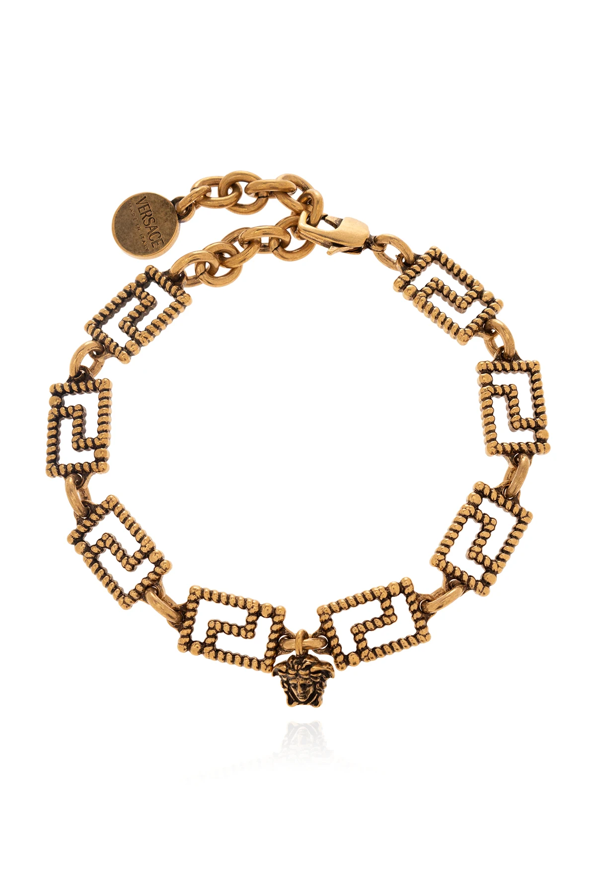 Bracelet with Medusa face