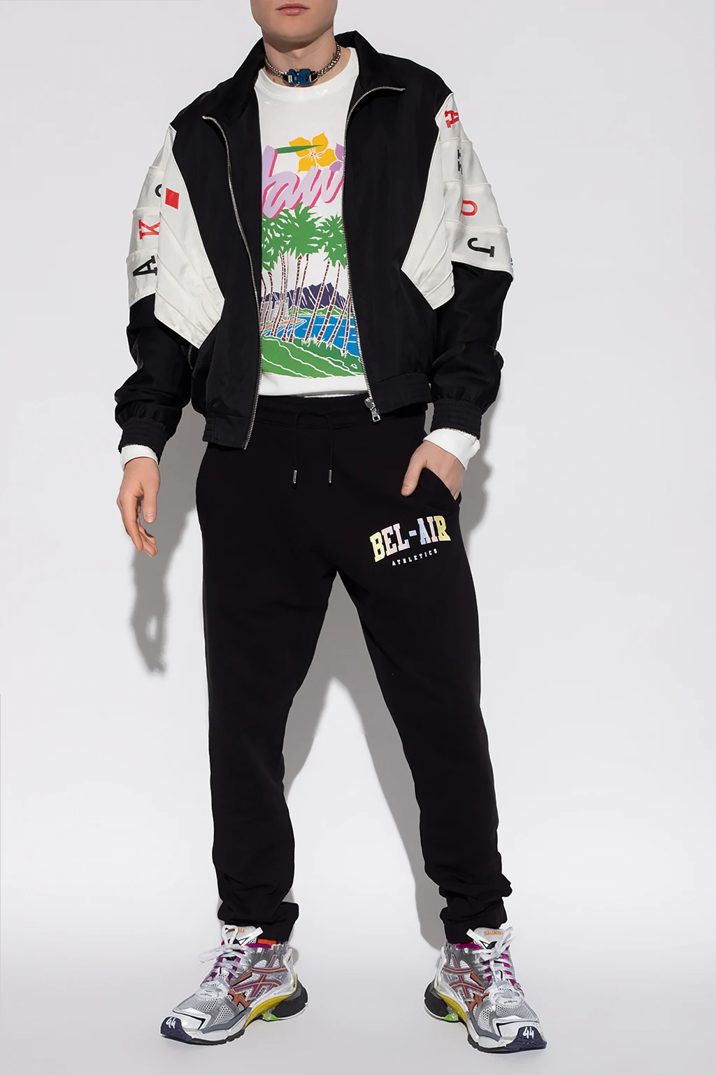 Patterned sweatpants