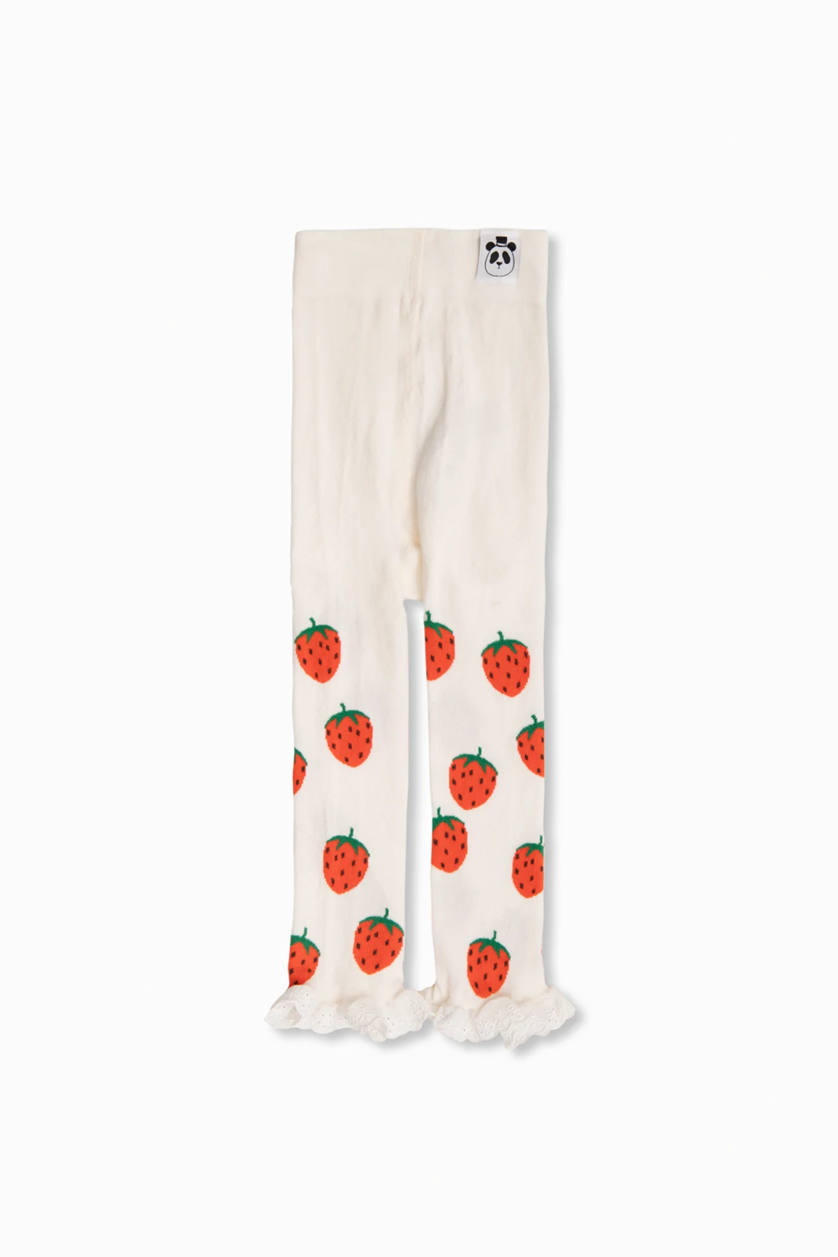 Legginsy z motywem truskawek