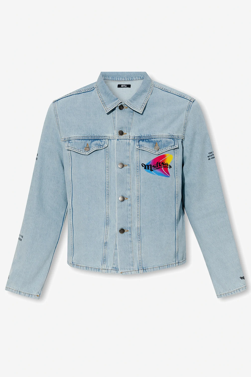 Kurtka jeansowa z logo