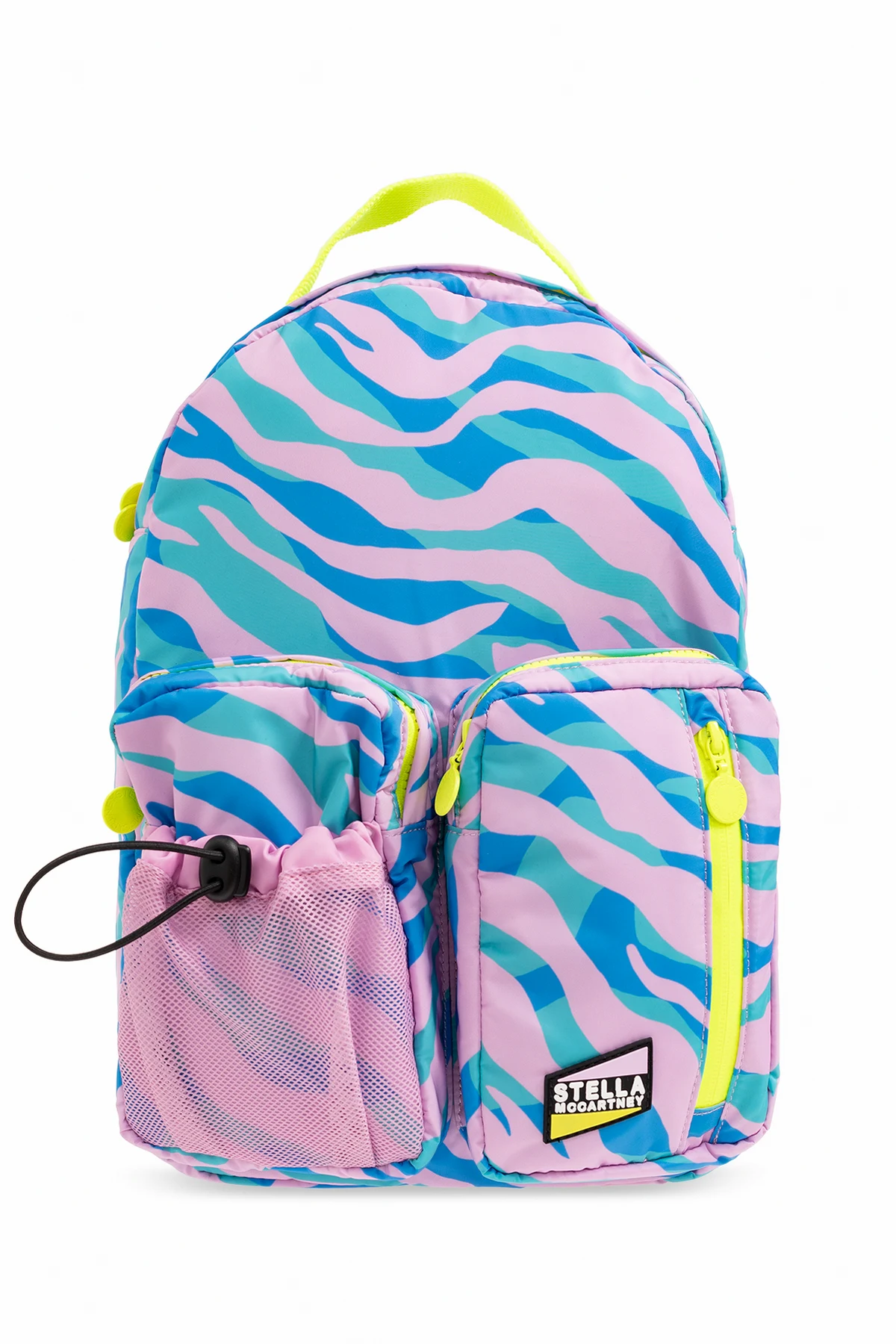 Wzorzysty plecak z logo