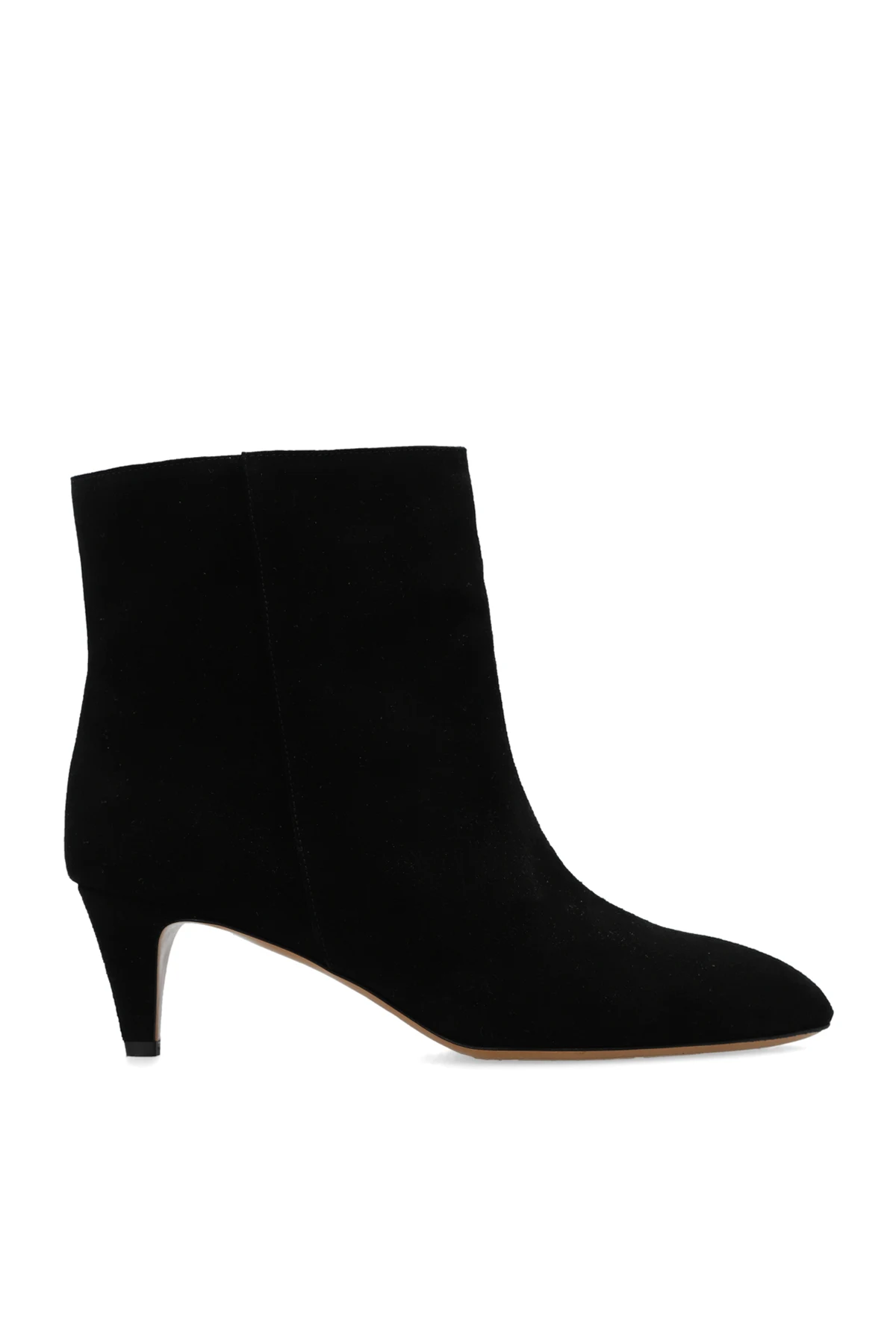 Zamszowe botki na obcasie ‘Daxi’