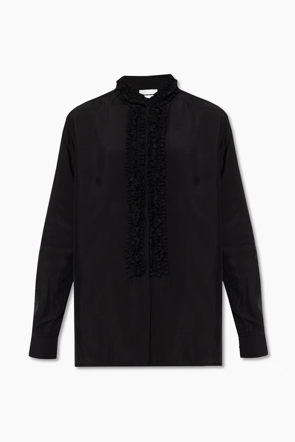 Shirt with ruffles