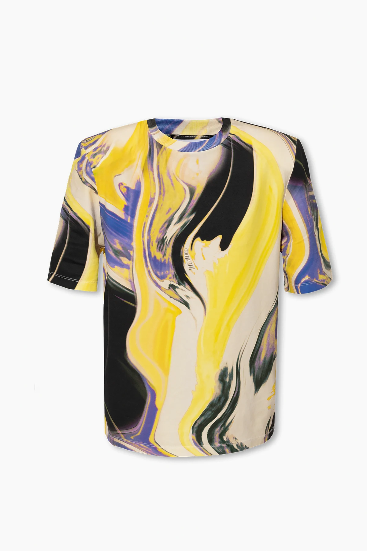 ‘Bella’ patterned T-shirt