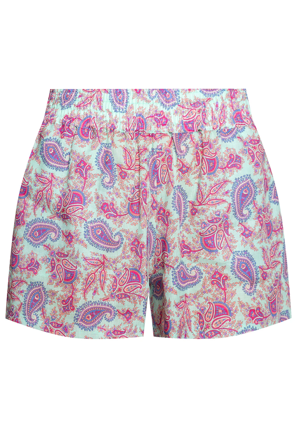 Paisley-motif shorts