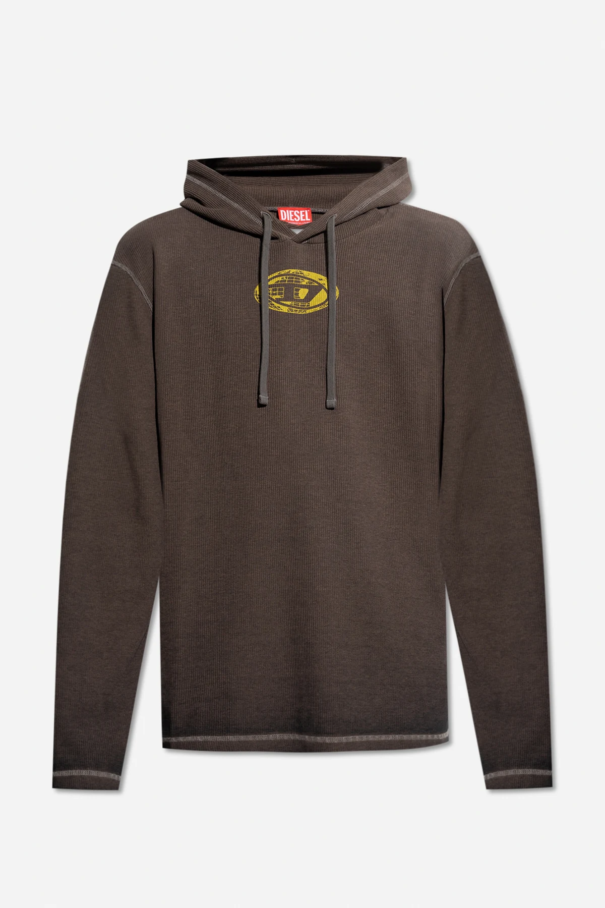 ‘T-CRONE’ ribbed hoodie