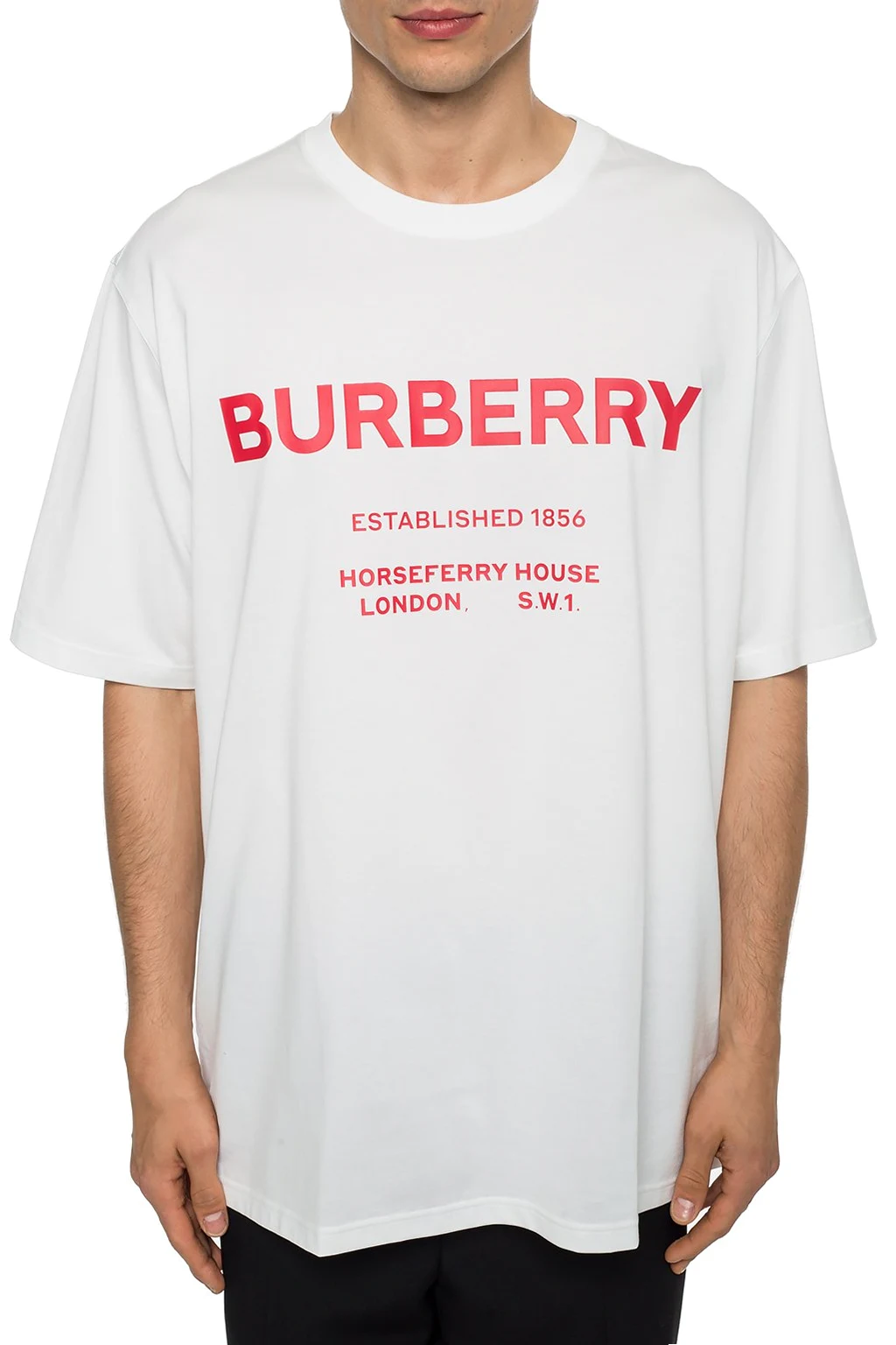 T-shirt z nadrukiem z logo