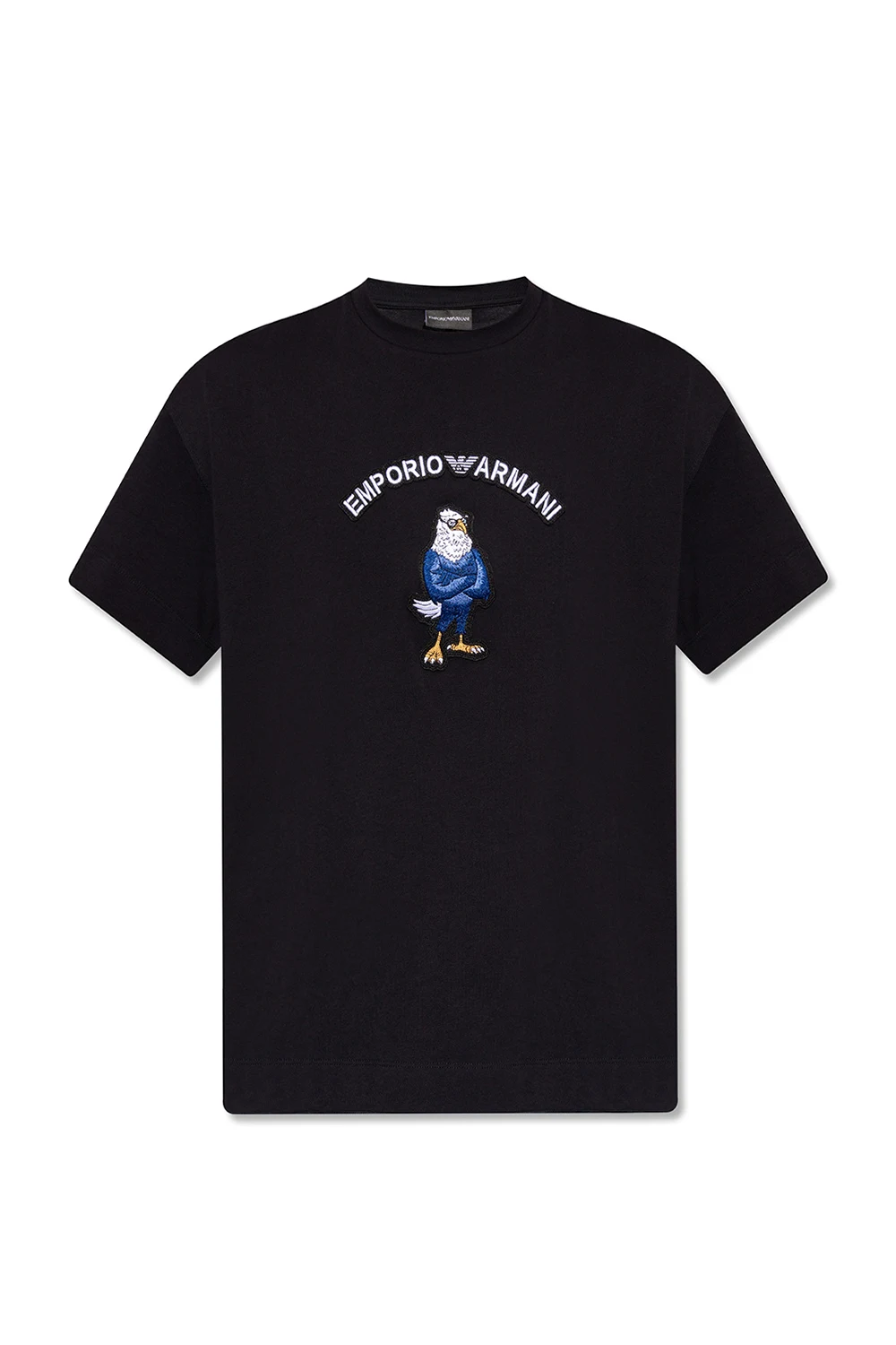 T-shirt z naszywką