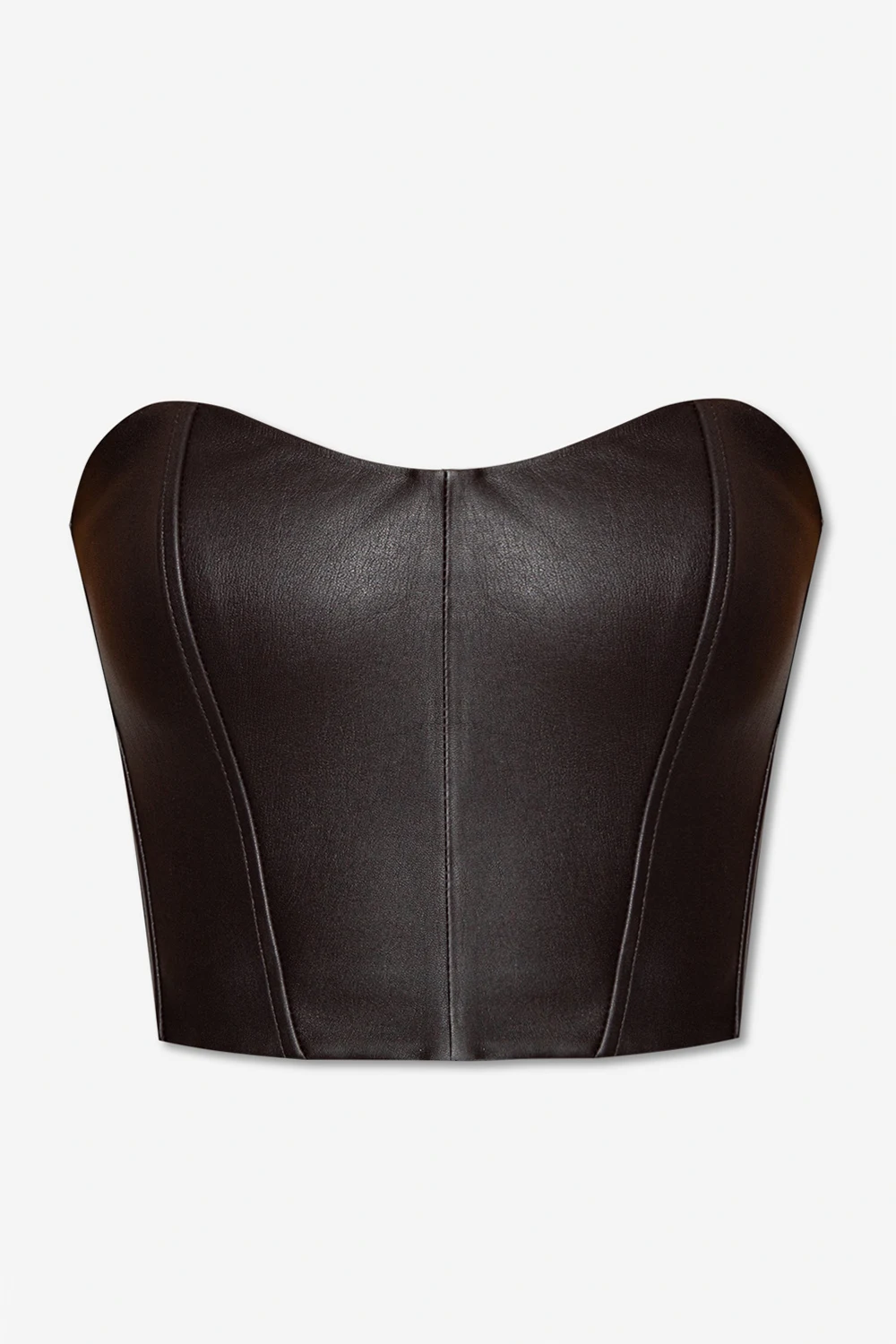 ‘Oviedo’ leather top