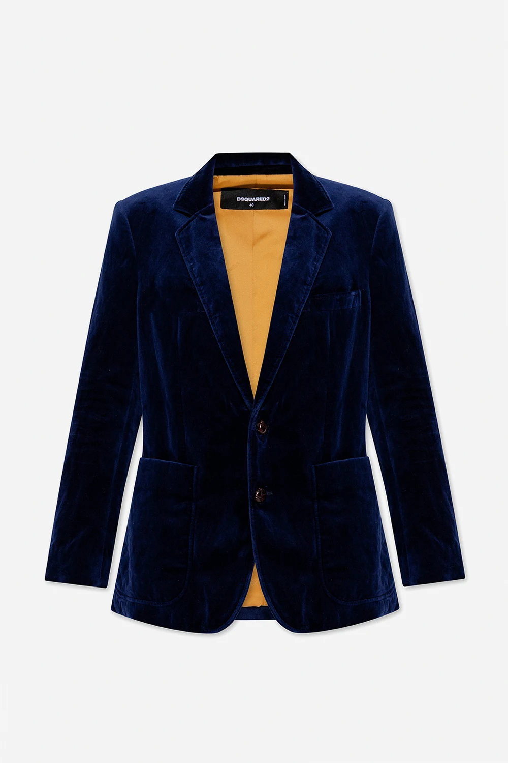 Velour blazer
