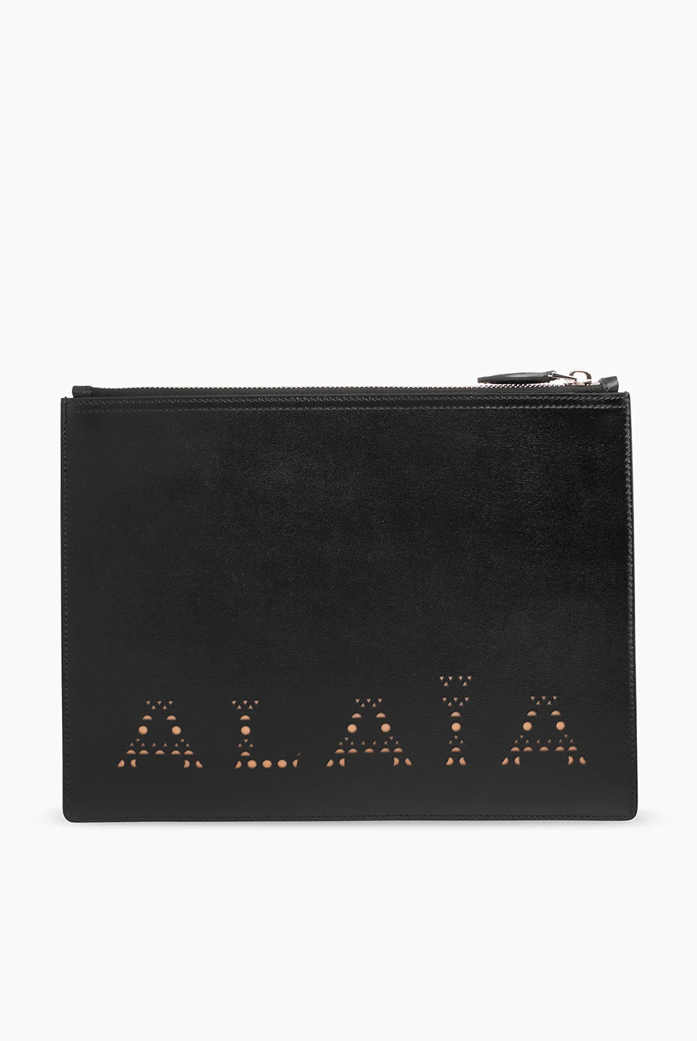 Clutch with logo