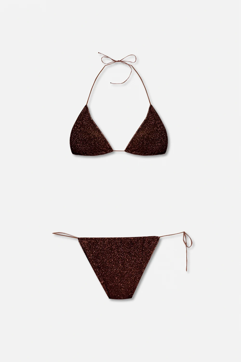 Bikini with a lurex finish