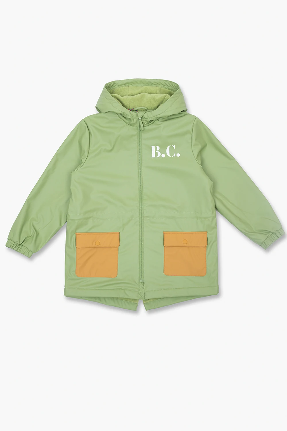 Padded jacket with logo