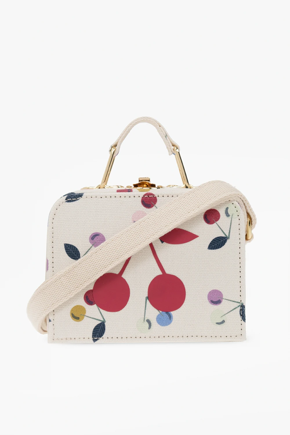 Shoulder bag with logo