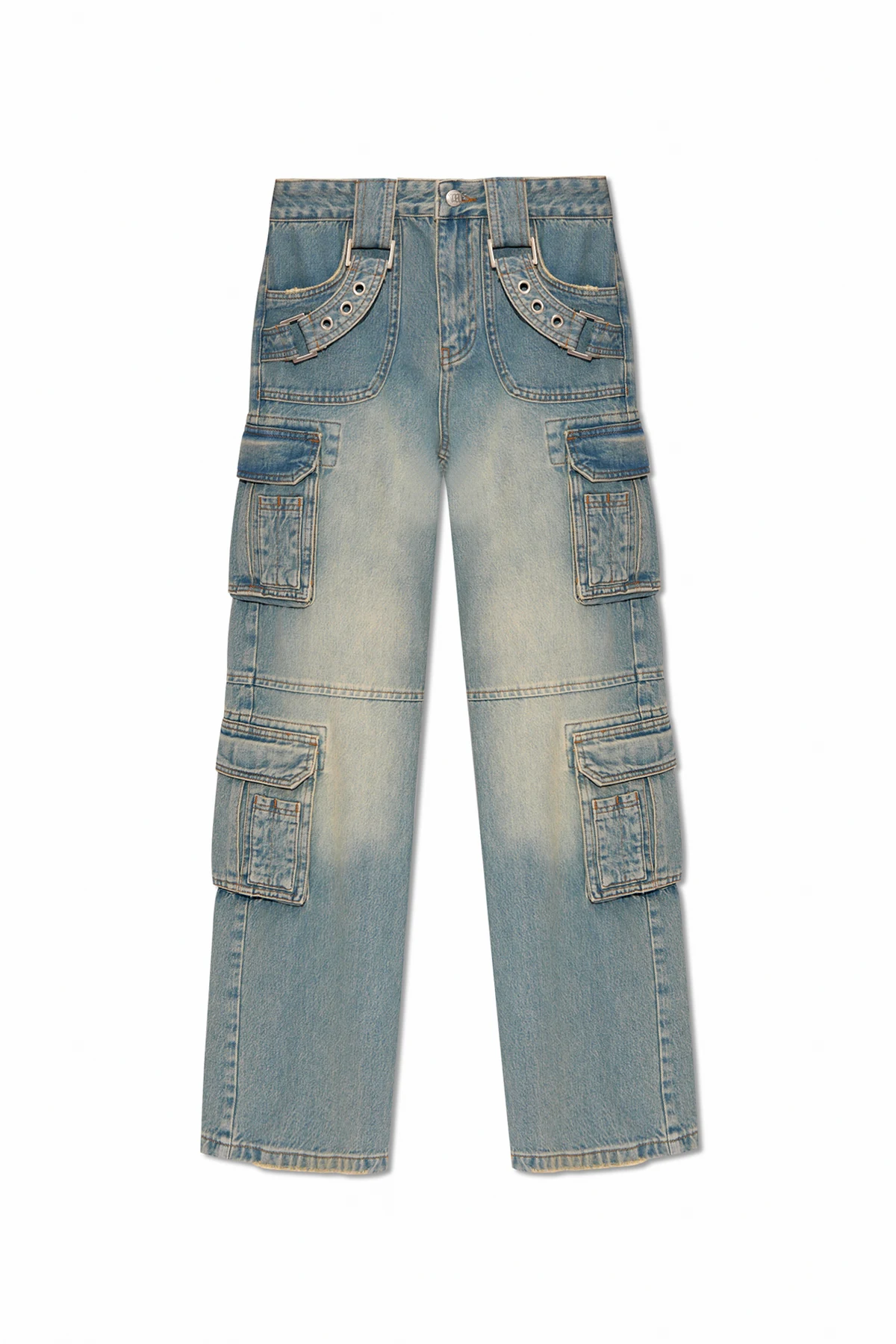 Jeansy typu ‘cargo’